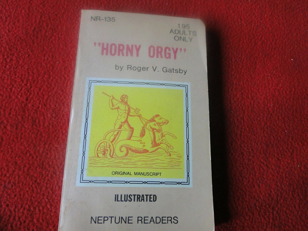 Vintage Sexy Erotic Adult Paperback Book Horny Orgy Illustrated  5