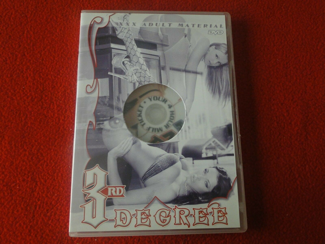 Vintage 18 Y.O. + Adult Erotic Sexy Porn XXX DVD Milf Ticket 3rd Degree        P