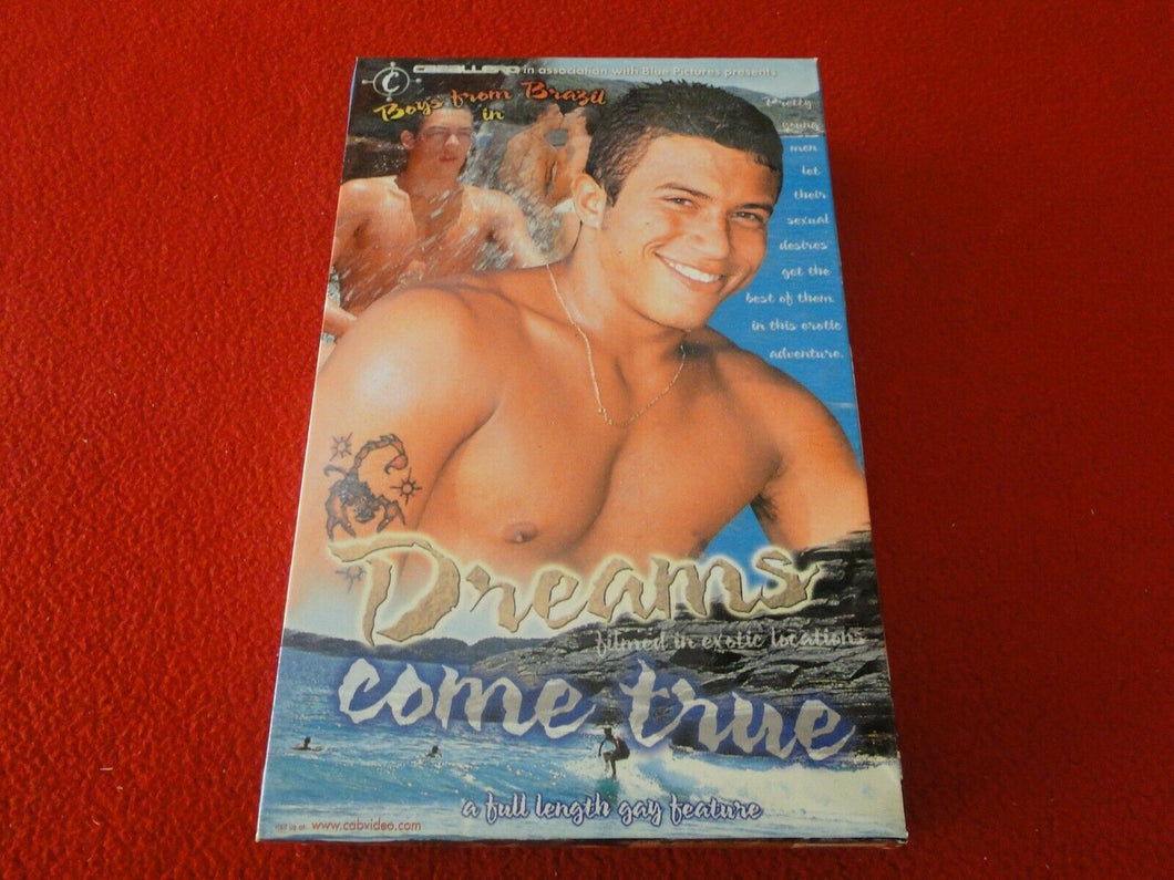 Vintage Adult XXX Gay VHS Porn Tape Video 18 Year Old + Dreams Come True       7