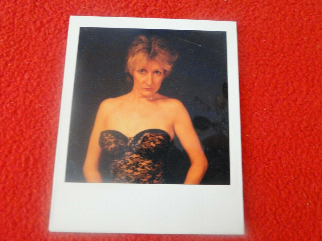 Vintage Nude Erotic Sexy Polaroid Nude Woman Escort Photo                    B69
