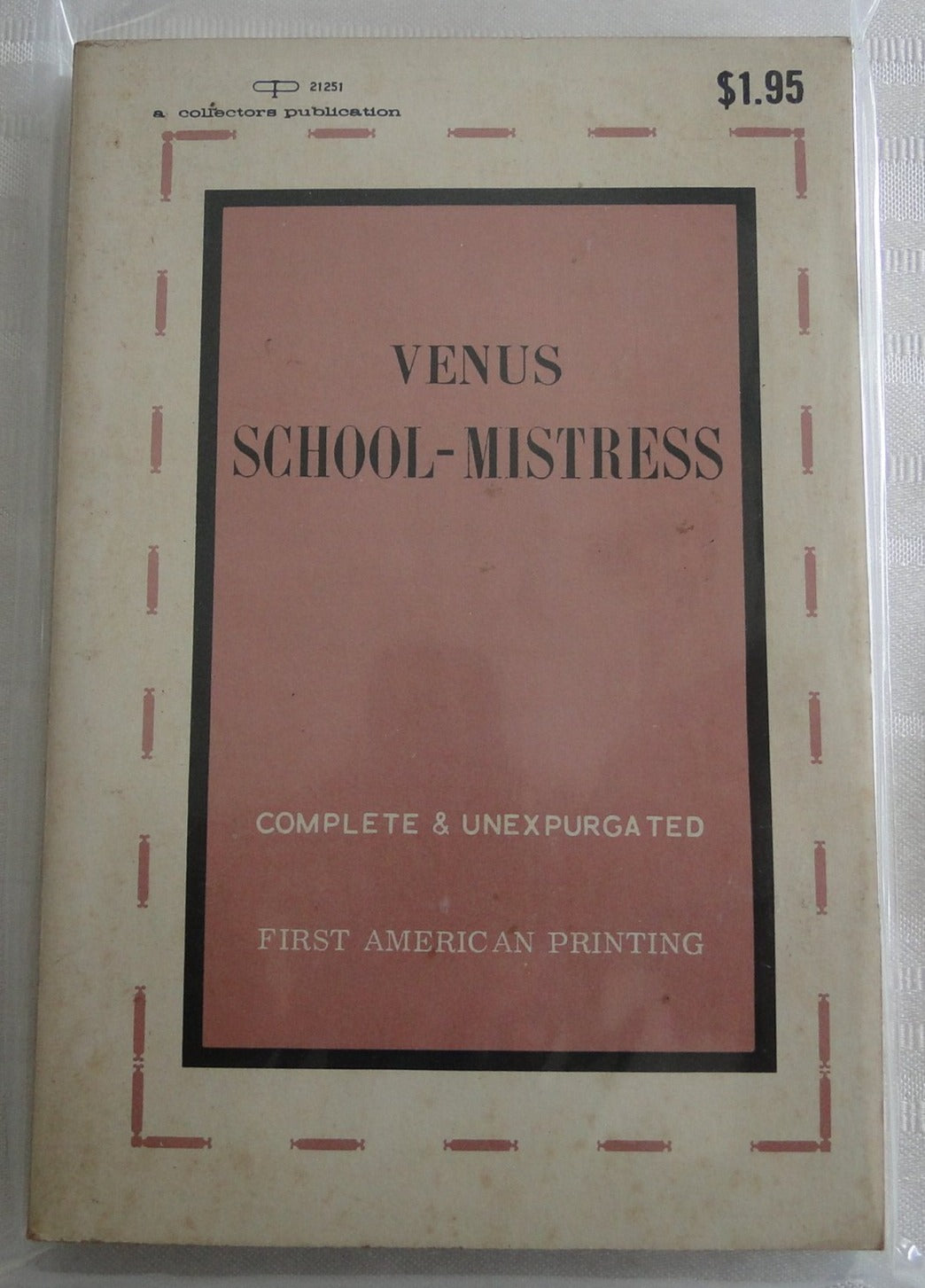 Vintage Adult Paperback Novel/Book School Mistress