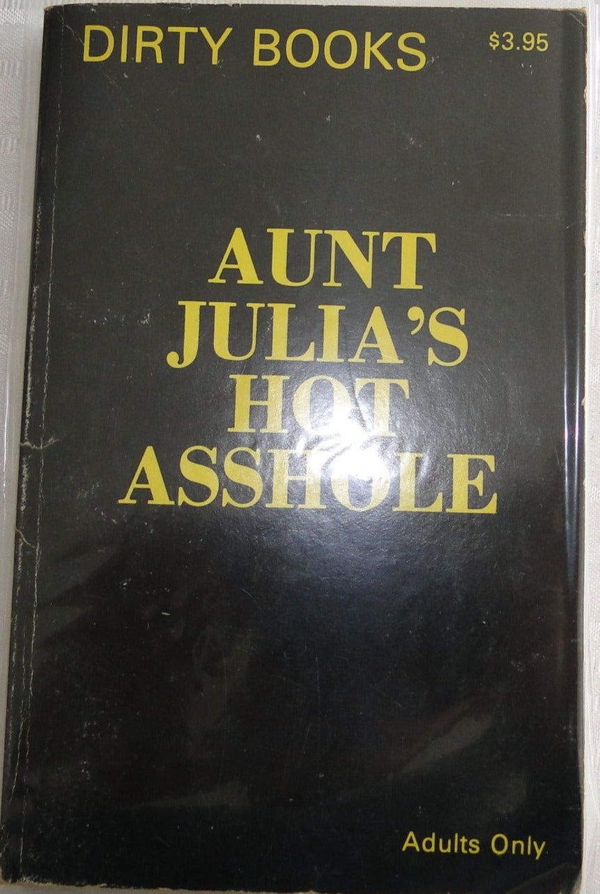 Vintage Adult Paperback Novel/Book Aunt Julia's Hot Asshole