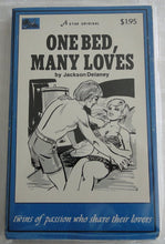 Load image into Gallery viewer, Vintage Adult Paperback Novel/Book One Bed, Many Loves
