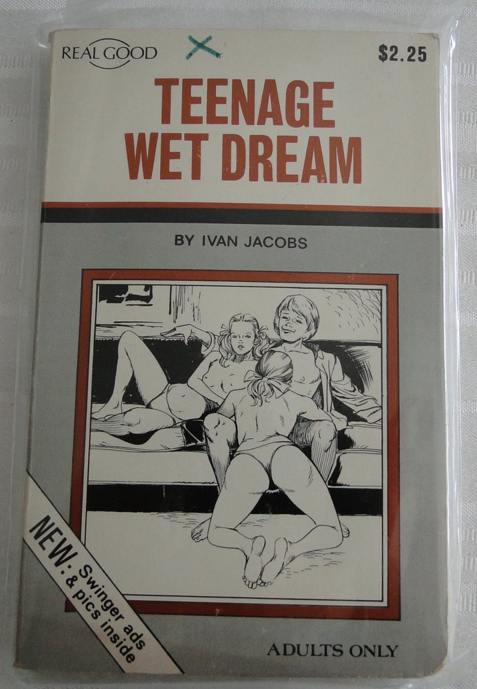 Vintage Adult Paperback Novel/Book Teenage Wet Dream