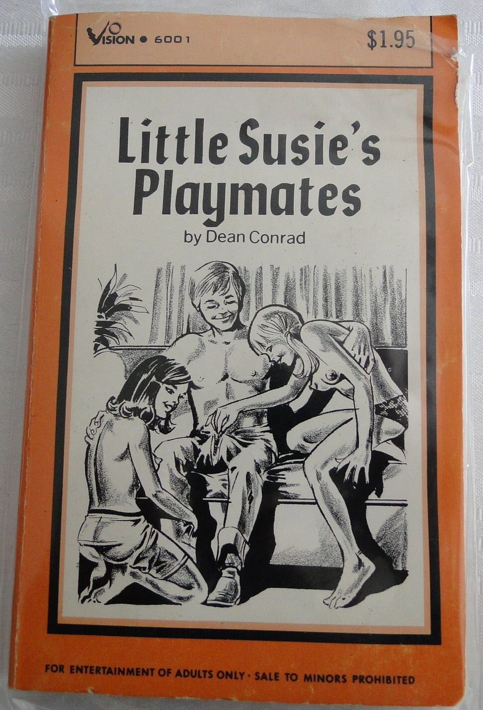 Vintage Adult Paperback Novel/Book Little Susie's Playmates