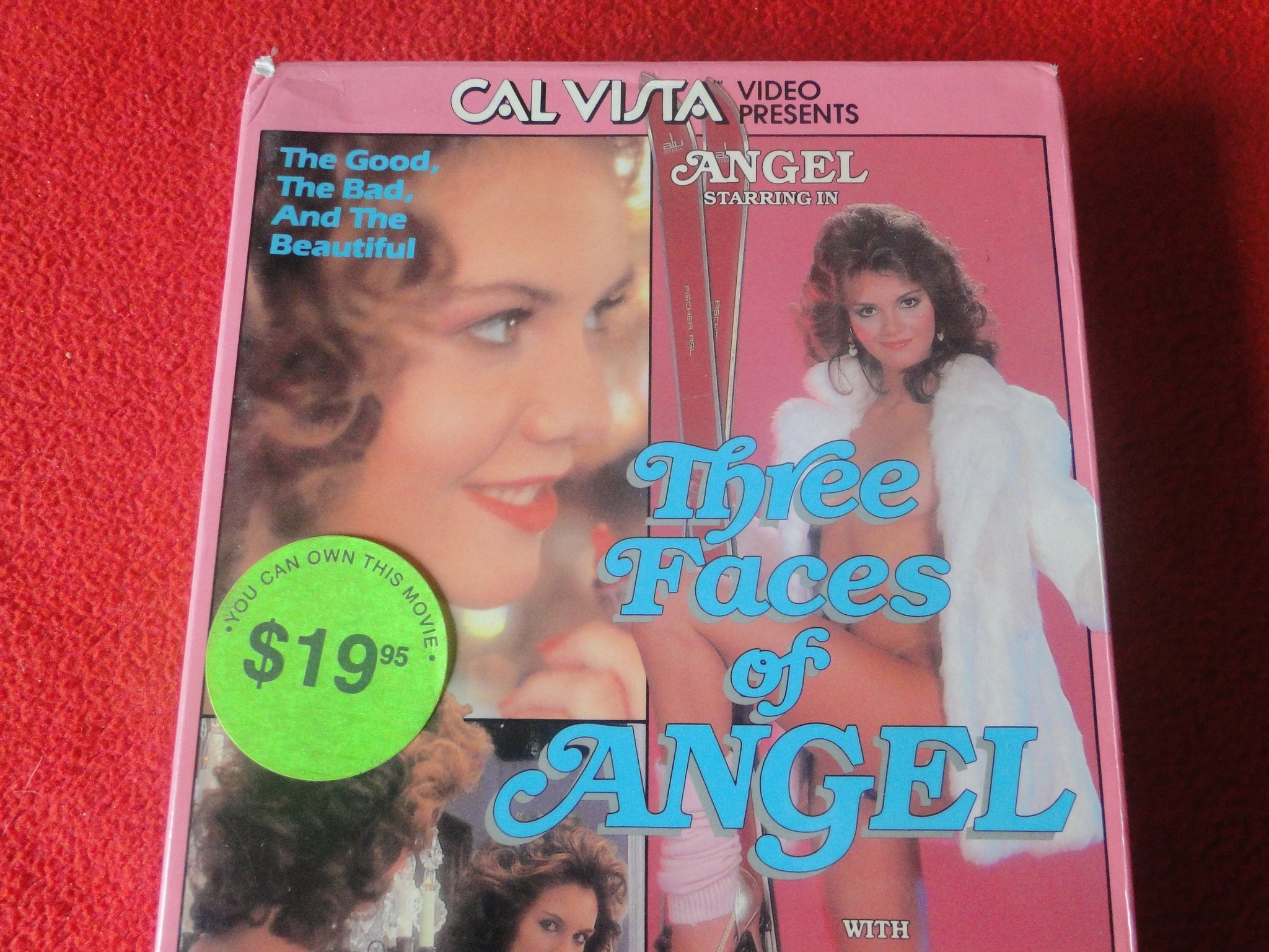 Vintage Adult XXX VHS Porn Tape Three Faces of Angel Kay Parker X3 –  Ephemera Galore