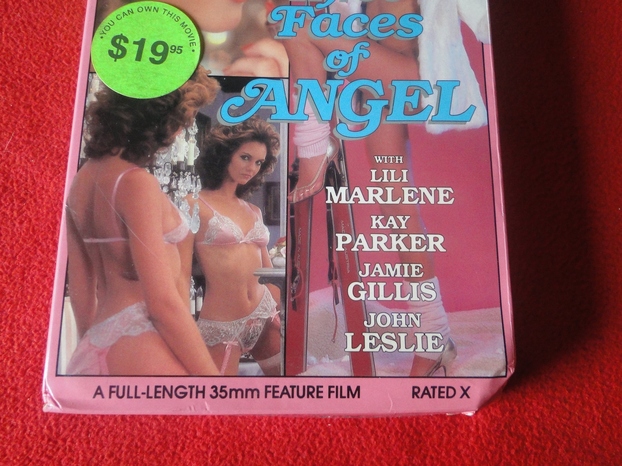 Vintage Adult XXX VHS Porn Tape Three Faces of Angel Kay Parker X3 –  Ephemera Galore