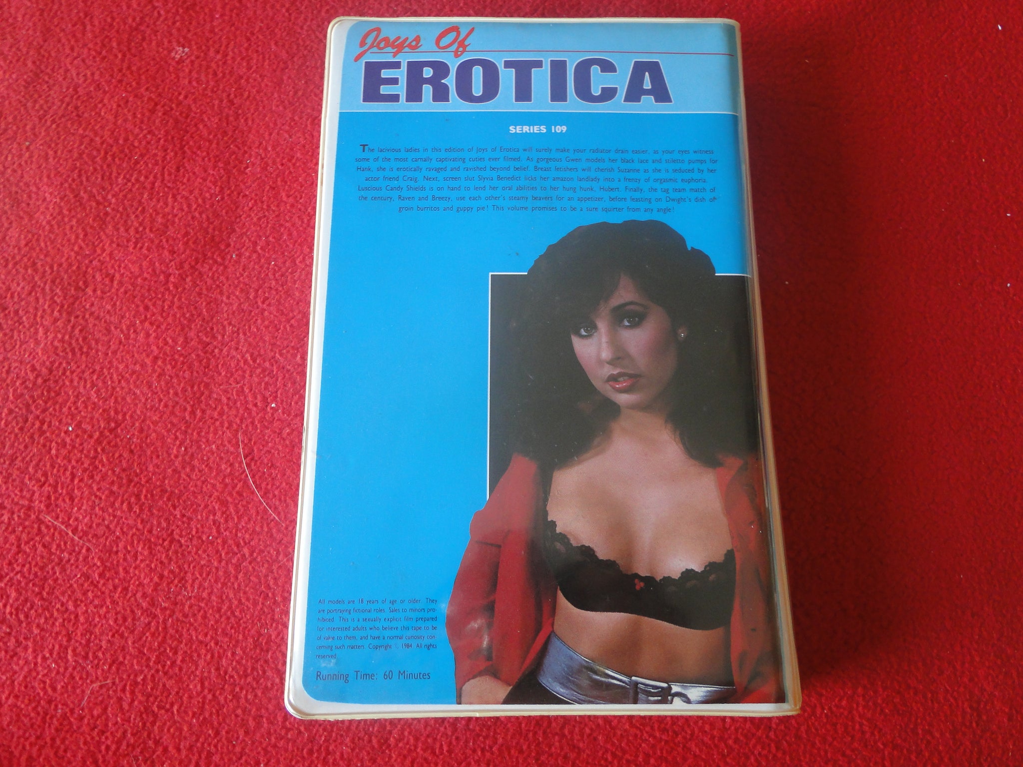 Vintage Adult XXX VHS Porn Tape Joys of Erotica Ginger Lynn X18 – Ephemera  Galore