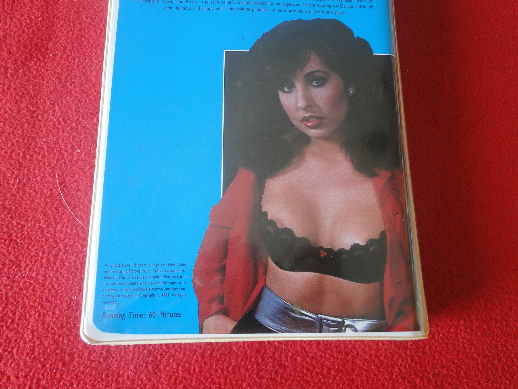 Vintage Adult XXX VHS Porn Tape Joys of Erotica Ginger Lynn X18 – Ephemera  Galore