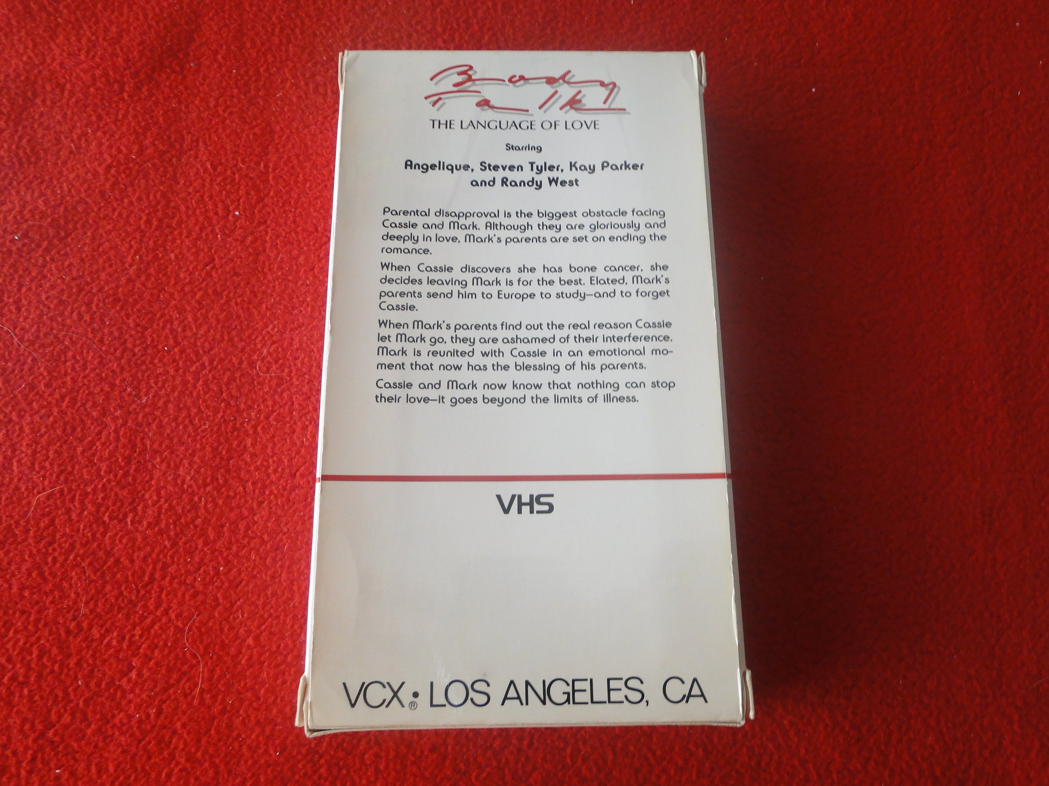 Vintage Adult XXX VHS Porn Tape Body Talk Kay Parker X28 – Ephemera Galore