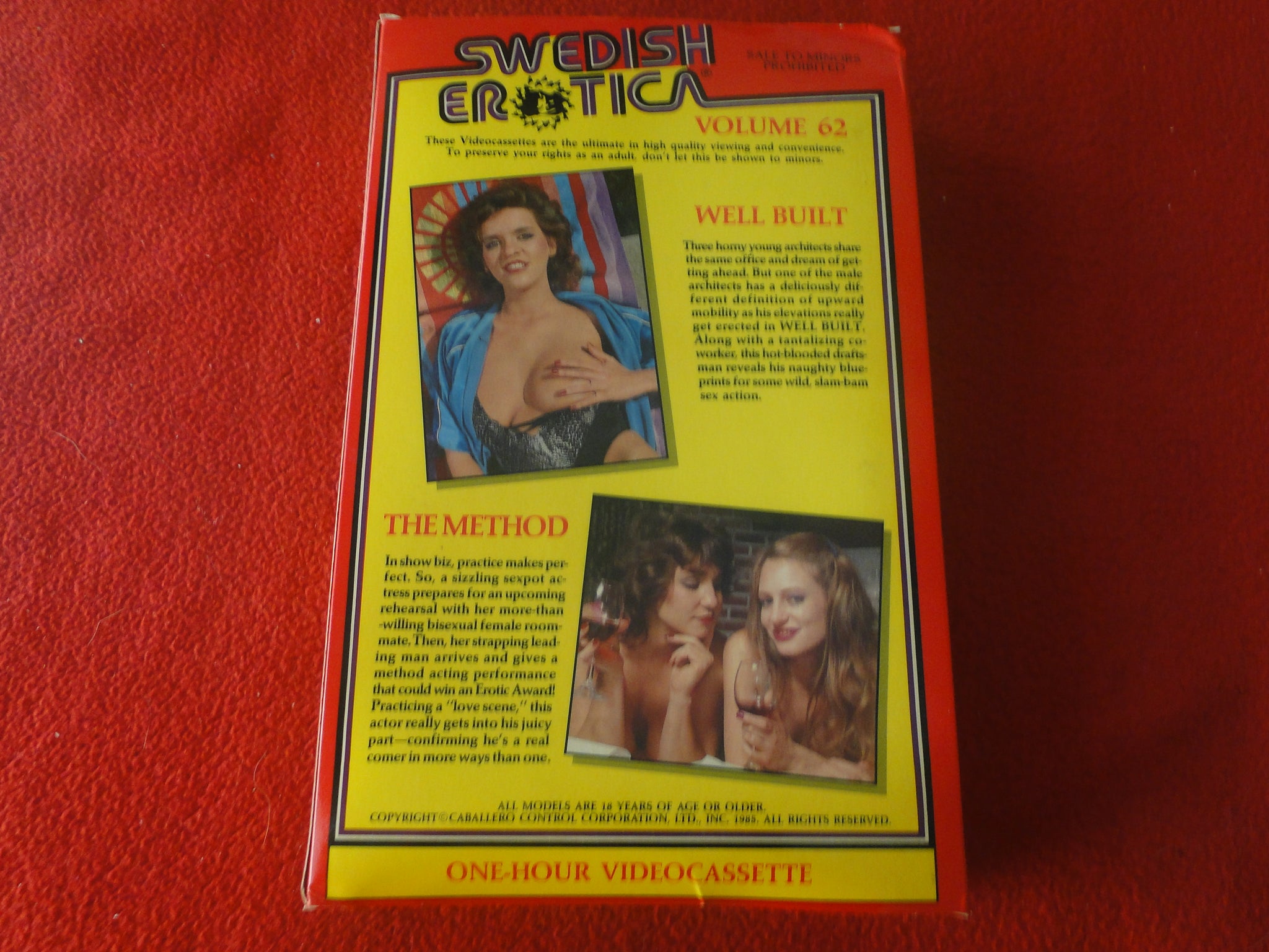 Vintage Adult XXX VHS Porn Tape Swedish Erotica Ami Rogers Little Oral –  Ephemera Galore