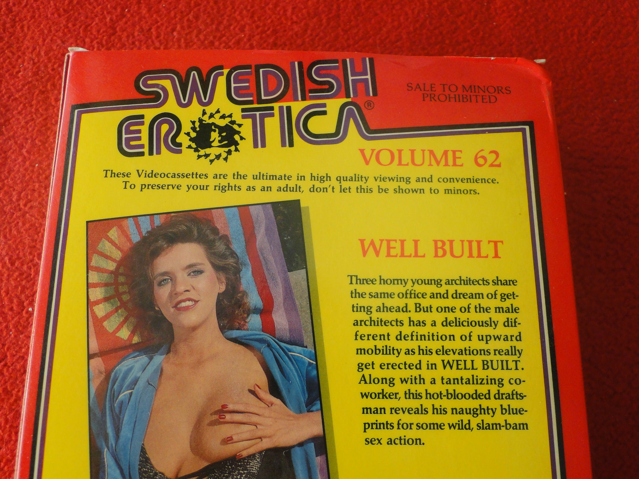 Vintage Adult XXX VHS Porn Tape Swedish Erotica Ami Rogers Little Oral –  Ephemera Galore