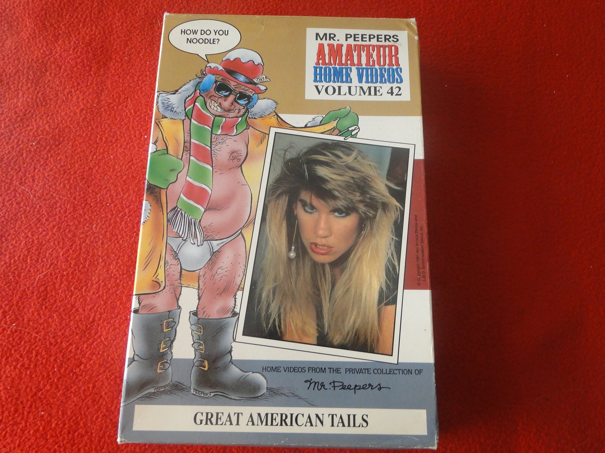 Vintage Adult XXX VHS Porn Tape Mr. Peepers Amateur Home Videos Vol. 4 –  Ephemera Galore