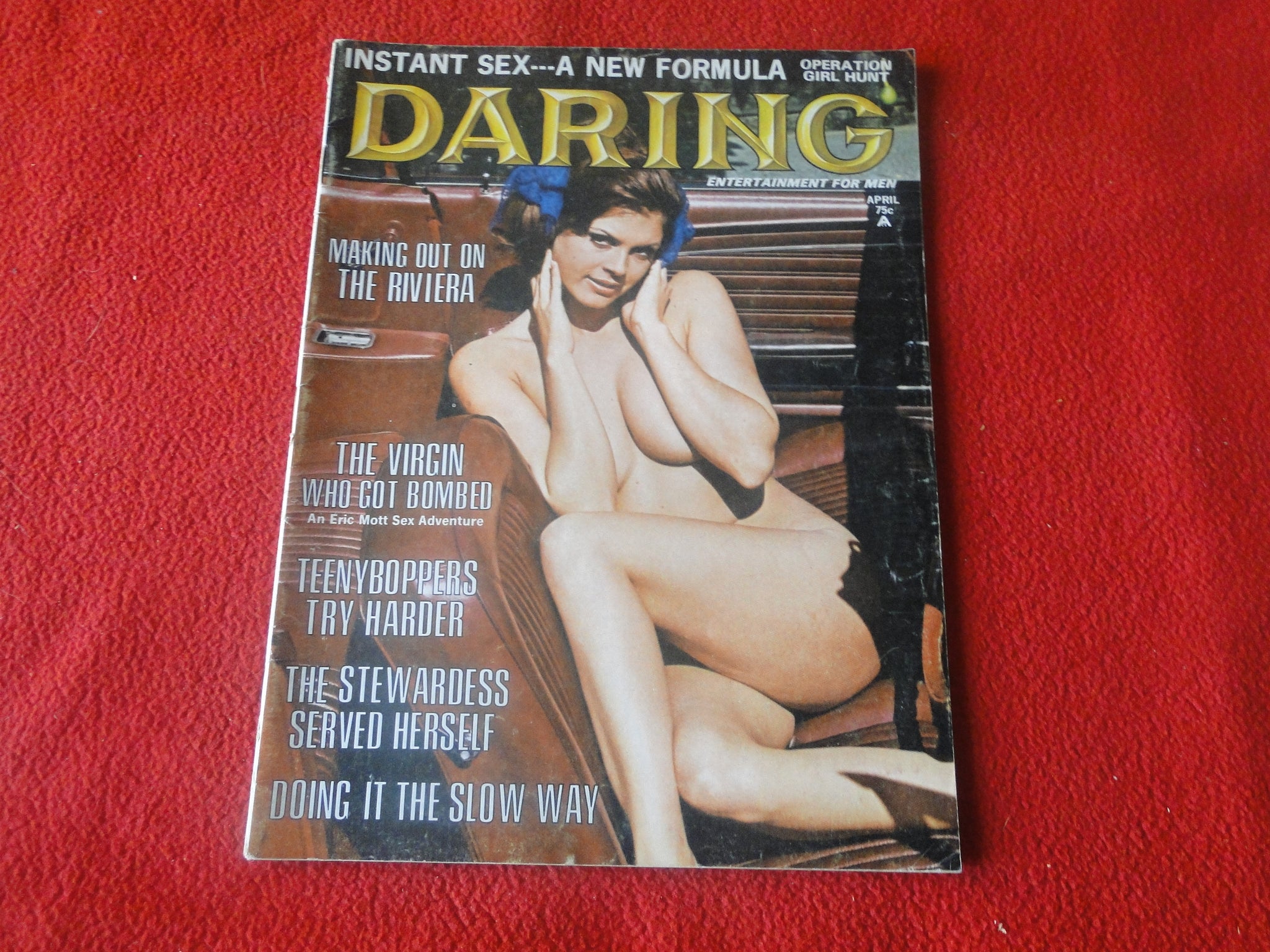 Vintage Nude Erotic Sexy Adult Magazine Daring April 1969 P70 – Ephemera  Galore