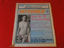 Load image into Gallery viewer, Vintage Nude Erotic Sexy Adult Magazine/Newspaper National Informer 1977  P78
