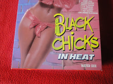 Load image into Gallery viewer, Vintage Adult XXX VHS Porn Tape Black Chicks In Heat           CM
