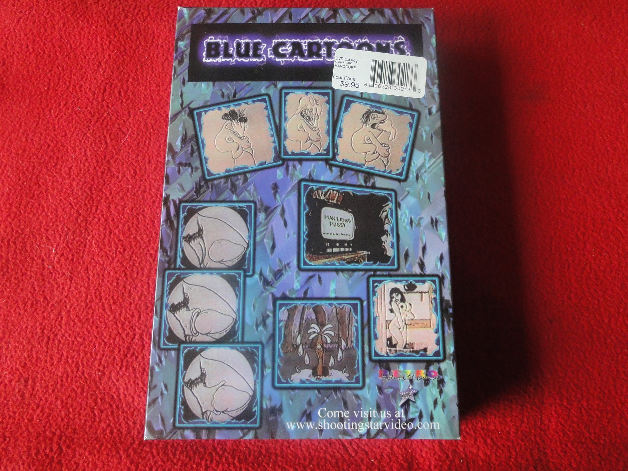 Vintage Adult XXX VHS Porn Tape Blue Cartoons 12 – Ephemera Galore