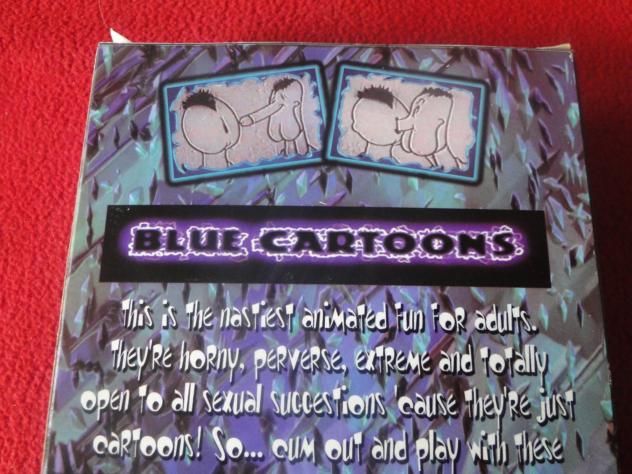 Vintage Adult XXX VHS Porn Tape Blue Cartoons 12 – Ephemera Galore