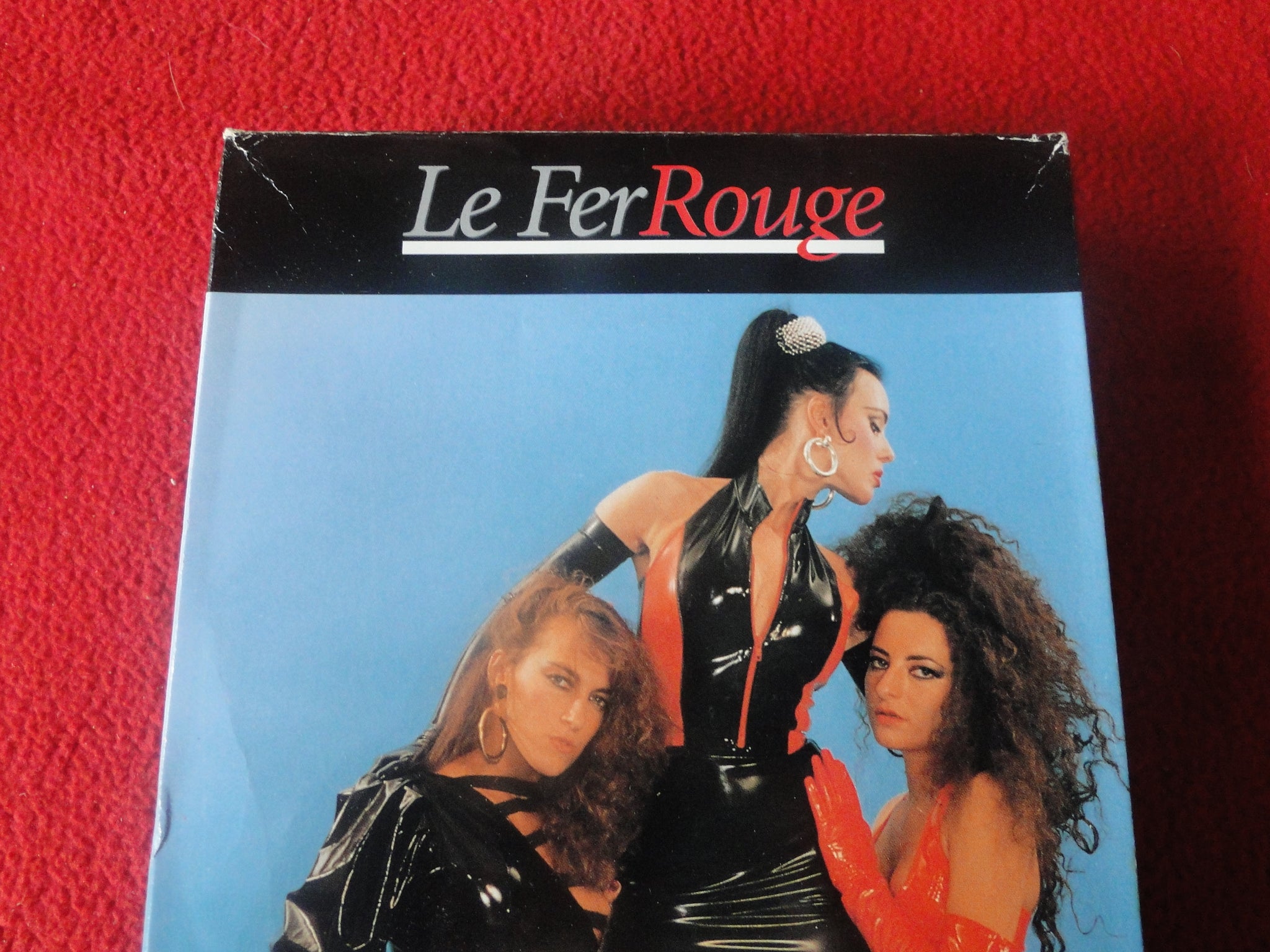 Vintage Adult XXX VHS Porn Tape Latex Sins Le Fer Rouge 12 – Ephemera Galore