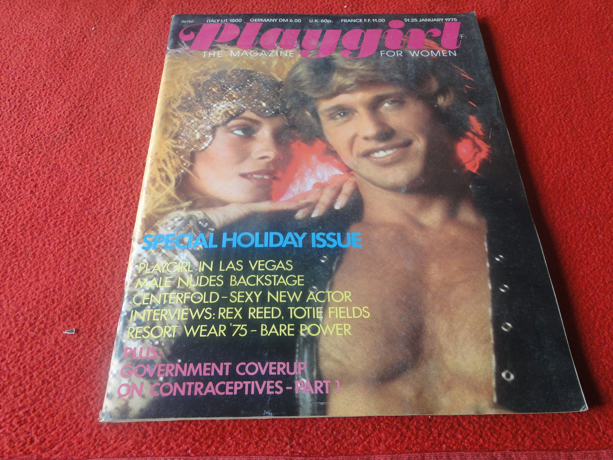 Vintage Nude Erotic Sexy Adult Magazine Gay Interest Playgirl Jan. 197 –  Ephemera Galore