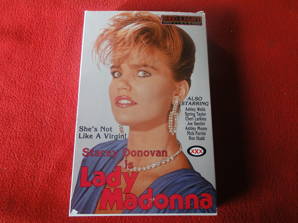 Vintage Adult Xxx Vhs Porn Tape Lady Madonna Stacey Donovan Cj Ephemera Galore 8369