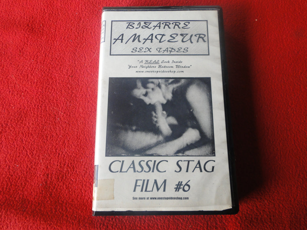 Vintage Adult XXX VHS Porn Tape Bizarre Amateur Sex Tapes Classic Stag –  Ephemera Galore