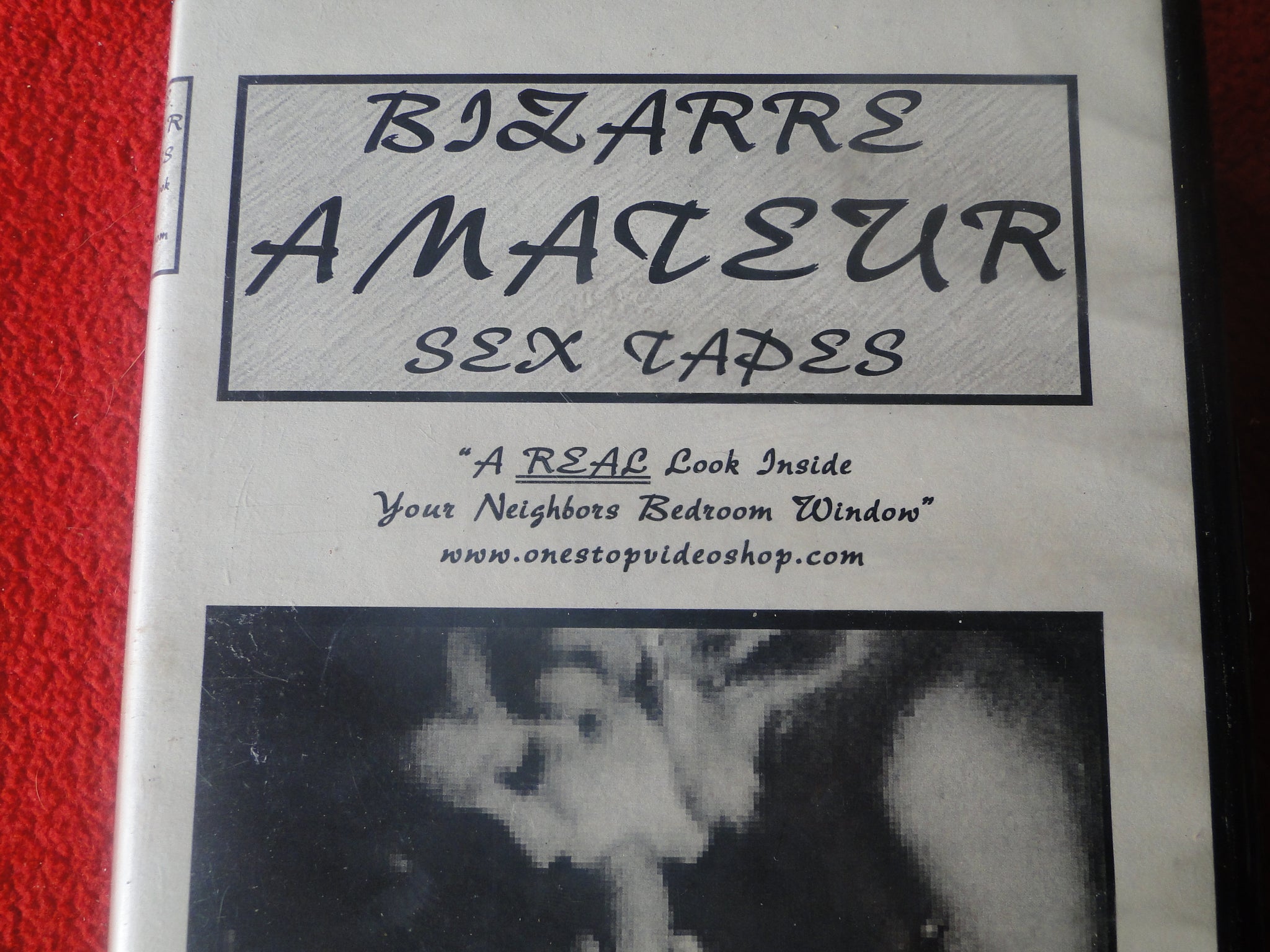 Vintage Adult XXX VHS Porn Tape Bizarre Amateur Sex Tapes Classic Stag picture photo