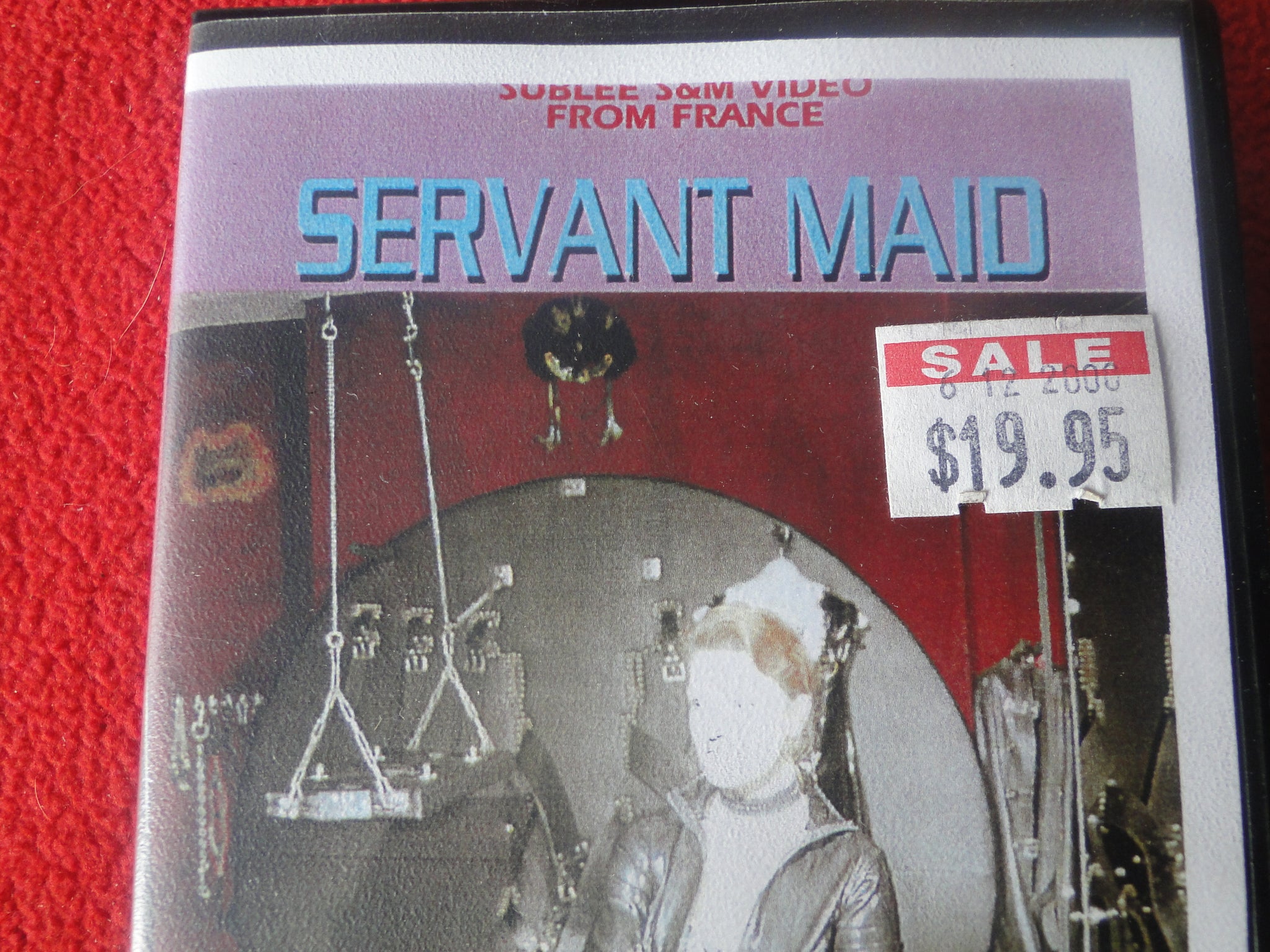 Vintage Adult XXX VHS Porn Tape BDSM Servant Maid CI – Ephemera Galore