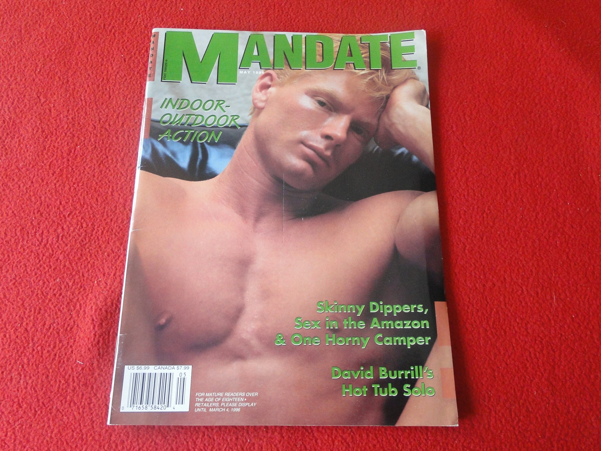 Vintage 18 Y.O. + Adult Erotic Sexy Magazine Gay Interest Mandate 1996 –  Ephemera Galore