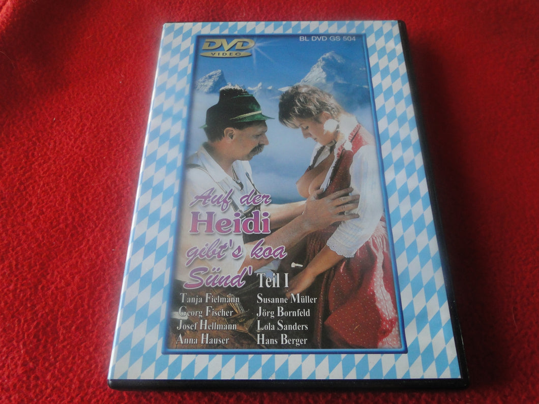 Vintage Erotic Sexy Adult Dvd German Porn Heidi Teil I And Ephemera Galore 7820