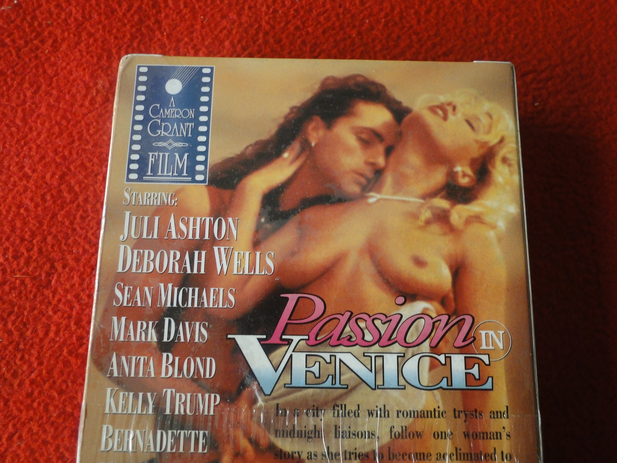 Vintage Adult XXX VHS Porn Tape SEALED Passion In Venice Juli Ashton G –  Ephemera Galore