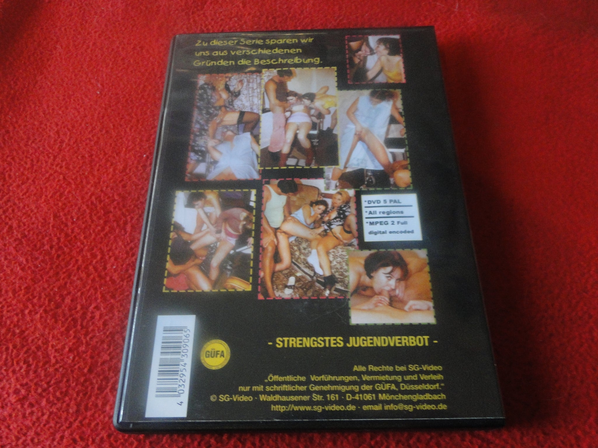 Vintage Erotic Sexy Adult Porn Movie XXX DVD Foreign Familiensex No. 6 –  Ephemera Galore