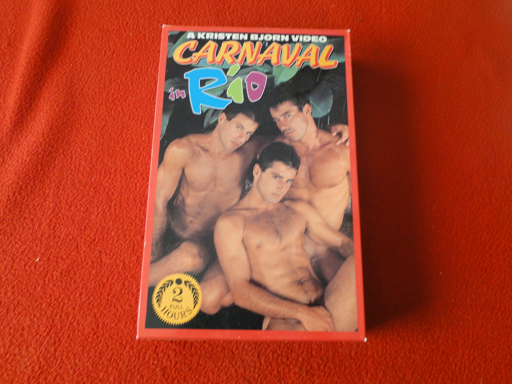 Vintage Adult XXX VHS Gay Porn Movie Kristen Bjorn Carnaval In Rio P53 –  Ephemera Galore