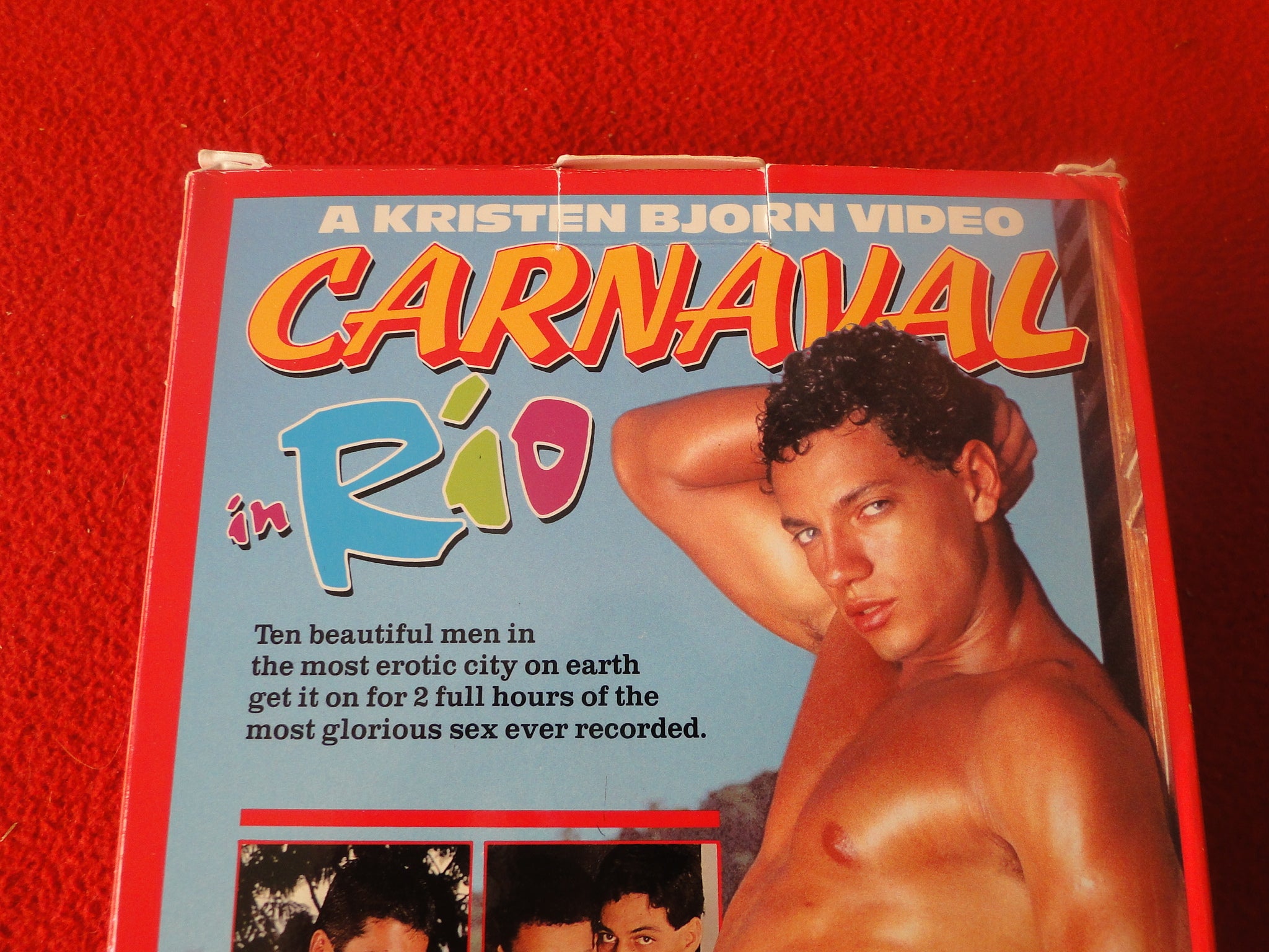 Vintage Adult XXX VHS Gay Porn Movie Kristen Bjorn Carnaval In Rio P53 –  Ephemera Galore