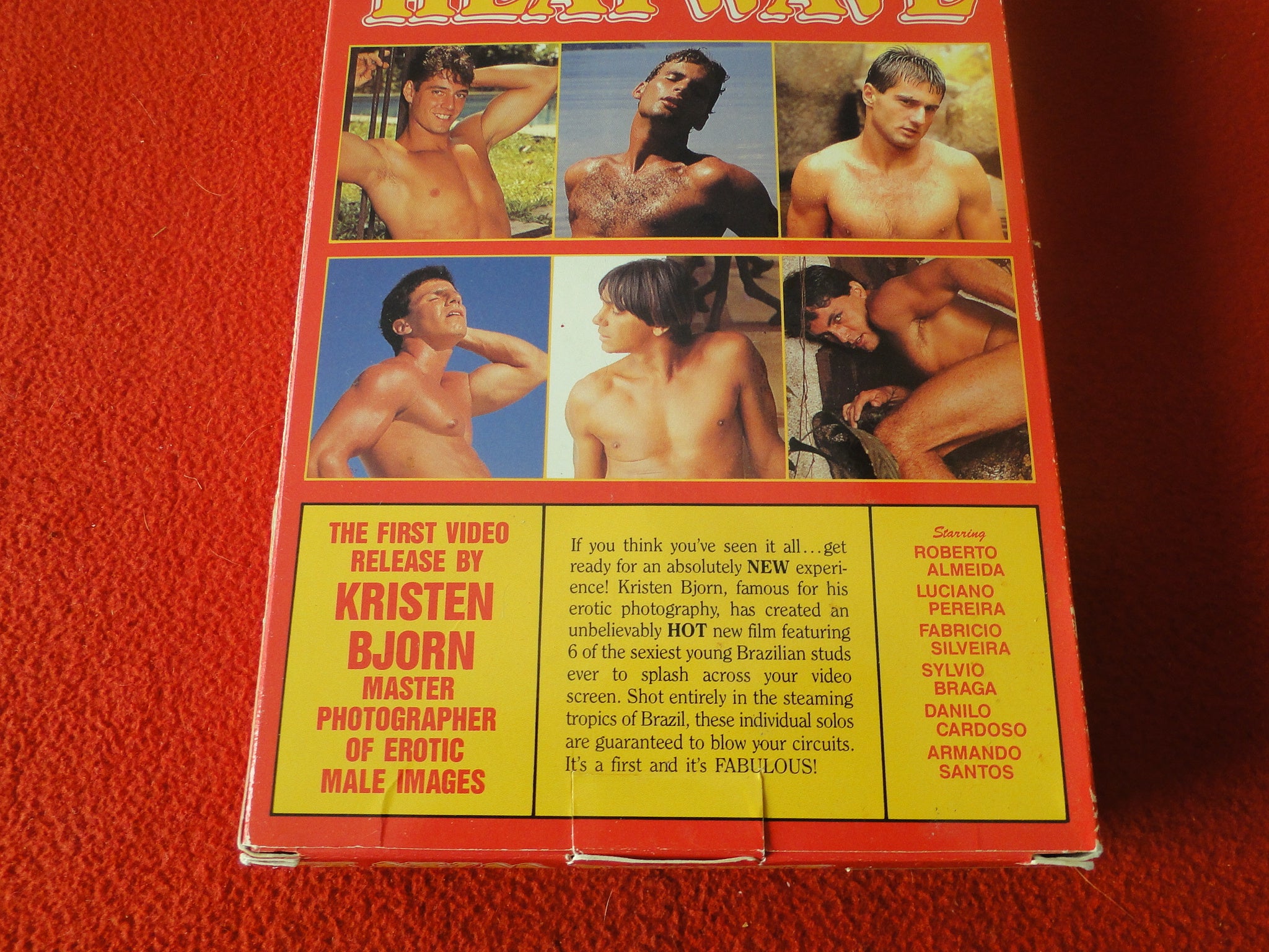 Vintage Adult XXX VHS Gay Porn Movie Kristen Bjorn Tropical Heatwave P –  Ephemera Galore