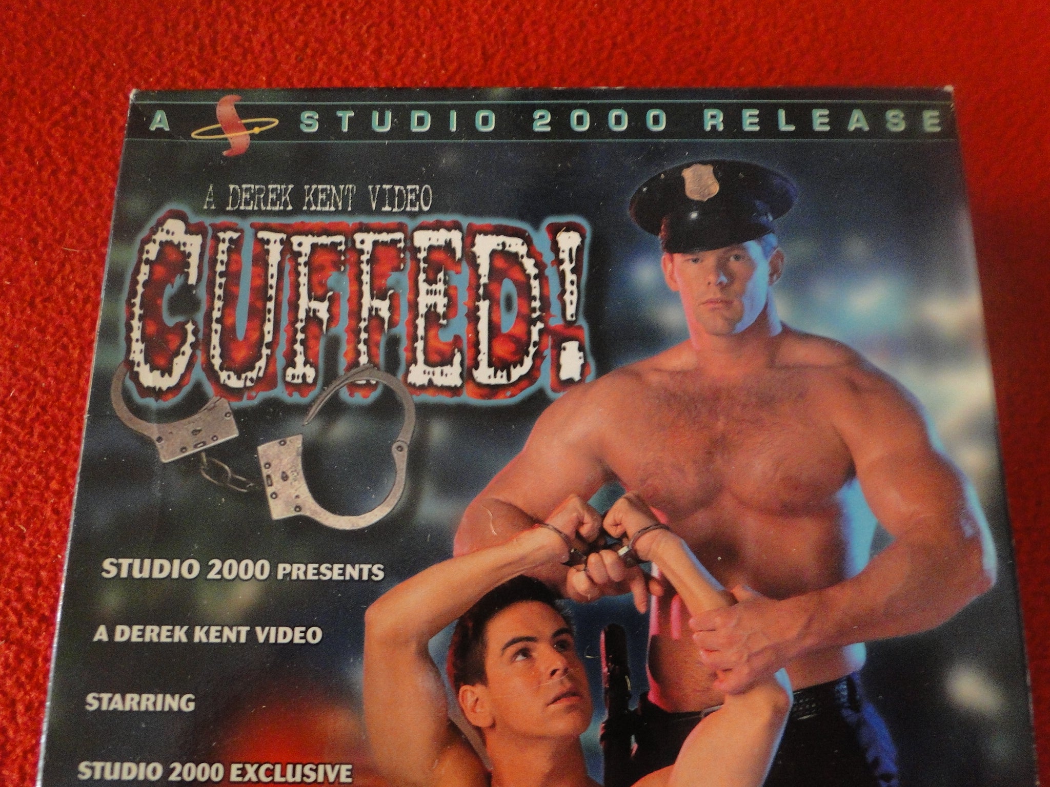 Vintage Adult Erotic XXX Gay VHS Porn Movie Cuffed Mark Slade P53 –  Ephemera Galore