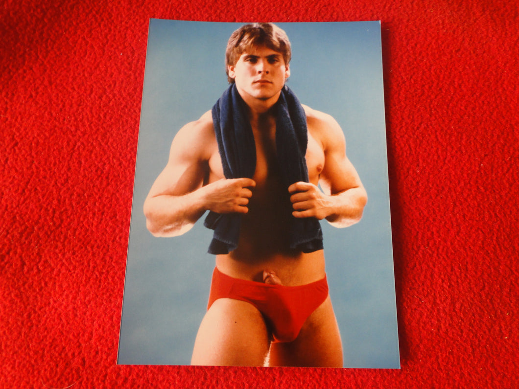 Vintage 18 Y.O + Gay Interest Nude Hot Hung Male Photo Fox /Colt 5 x 7        D^21