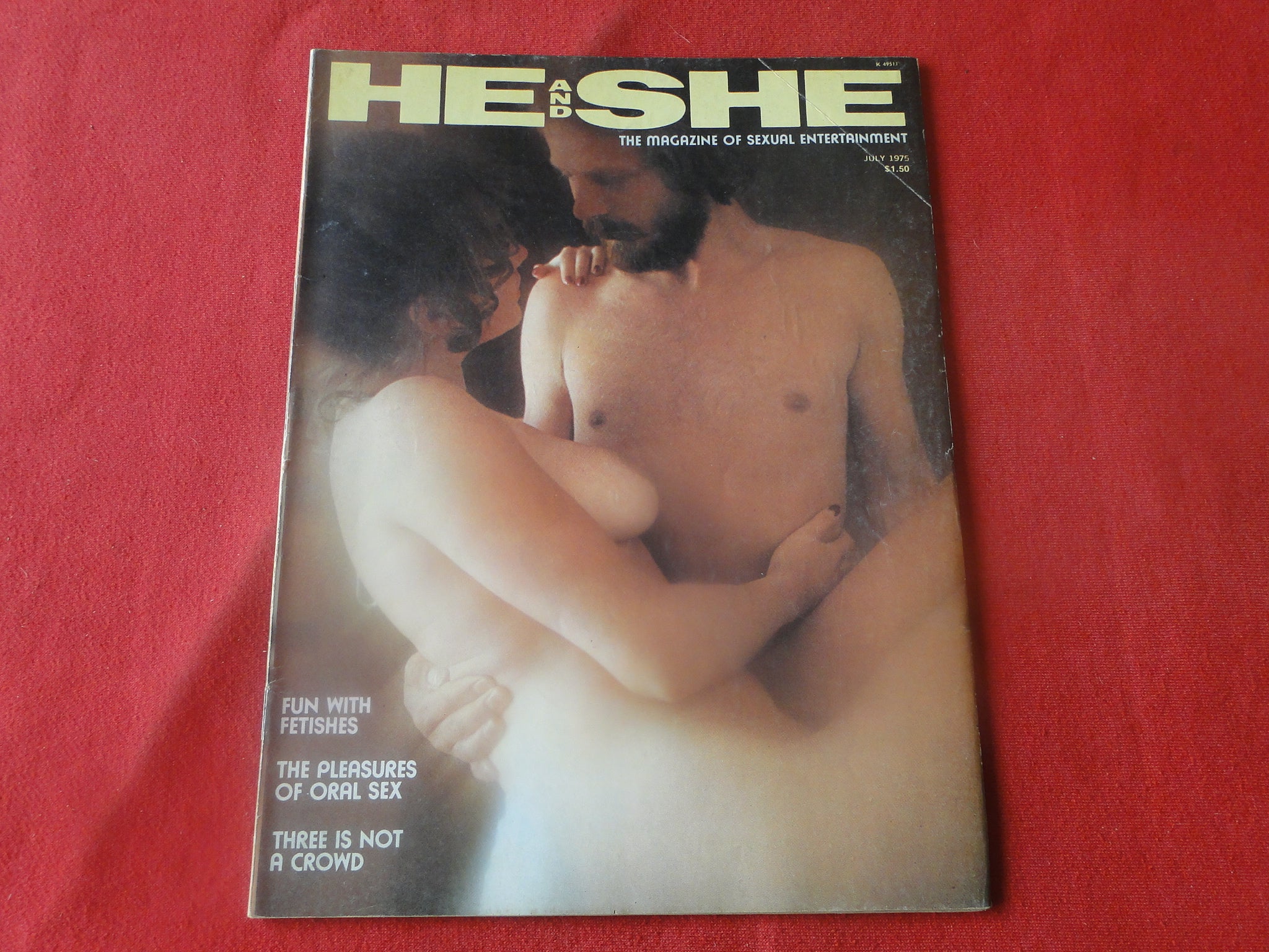 Vintage Nude Erotic Sexy Adult Magazine He and She July 1975 P70 – Ephemera  Galore