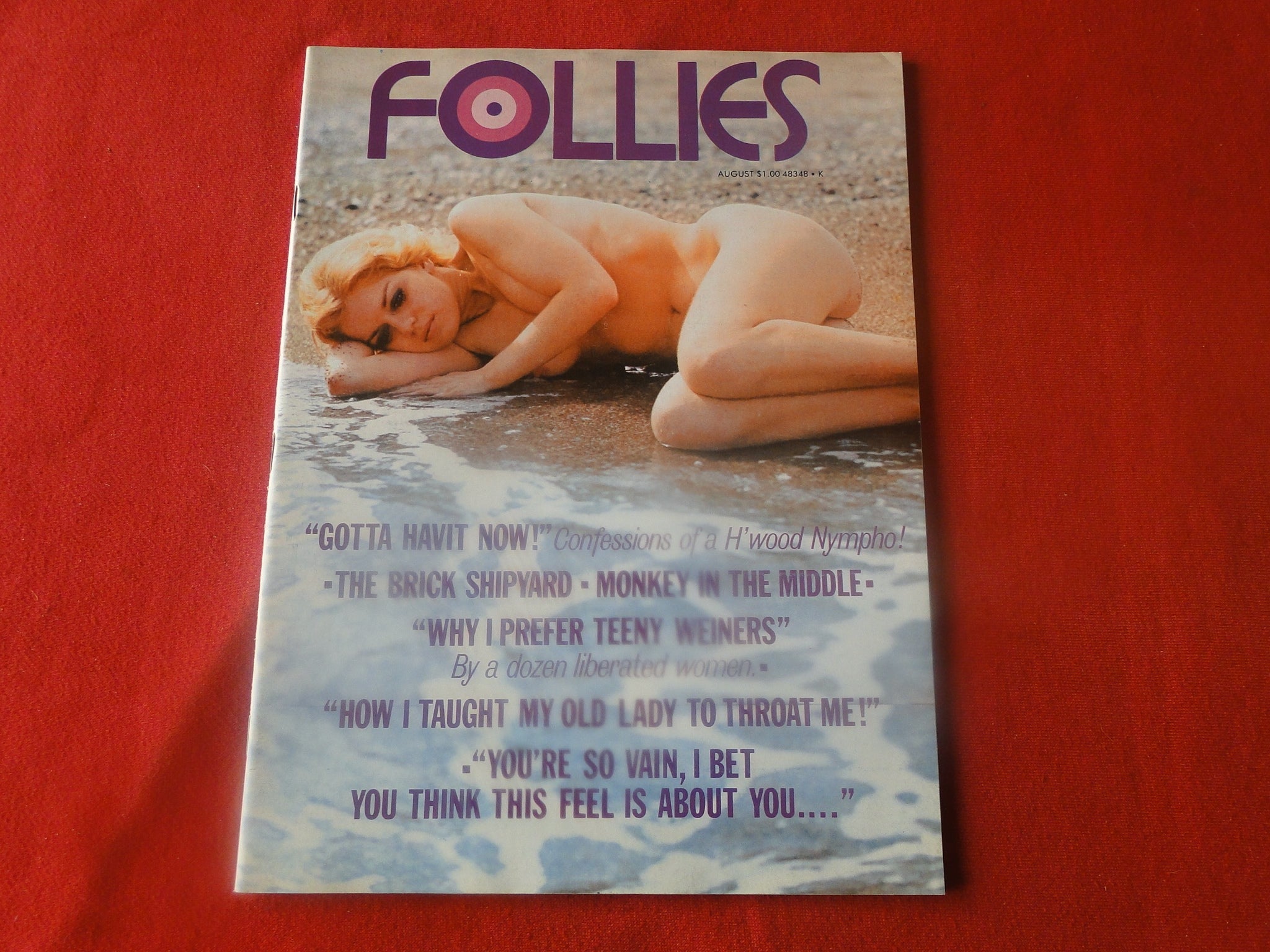 Vintage Nude Erotic Sexy Adult Magazine Follies Aug. 1973 P70 – Ephemera  Galore