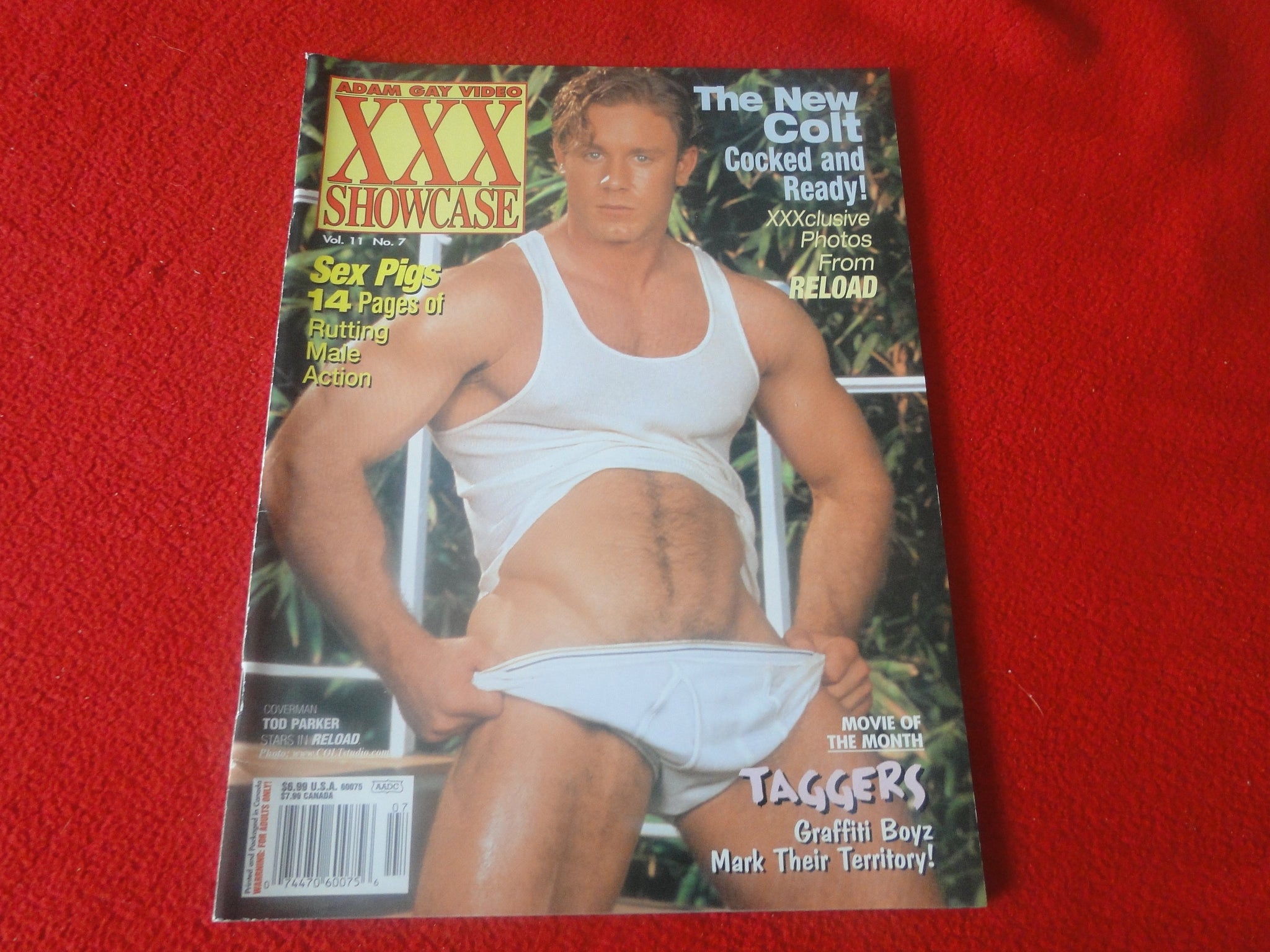 Vintage Adult Erotic Sexy Magazine Gay Interest Adam Gay Video XXX Sho –  Ephemera Galore