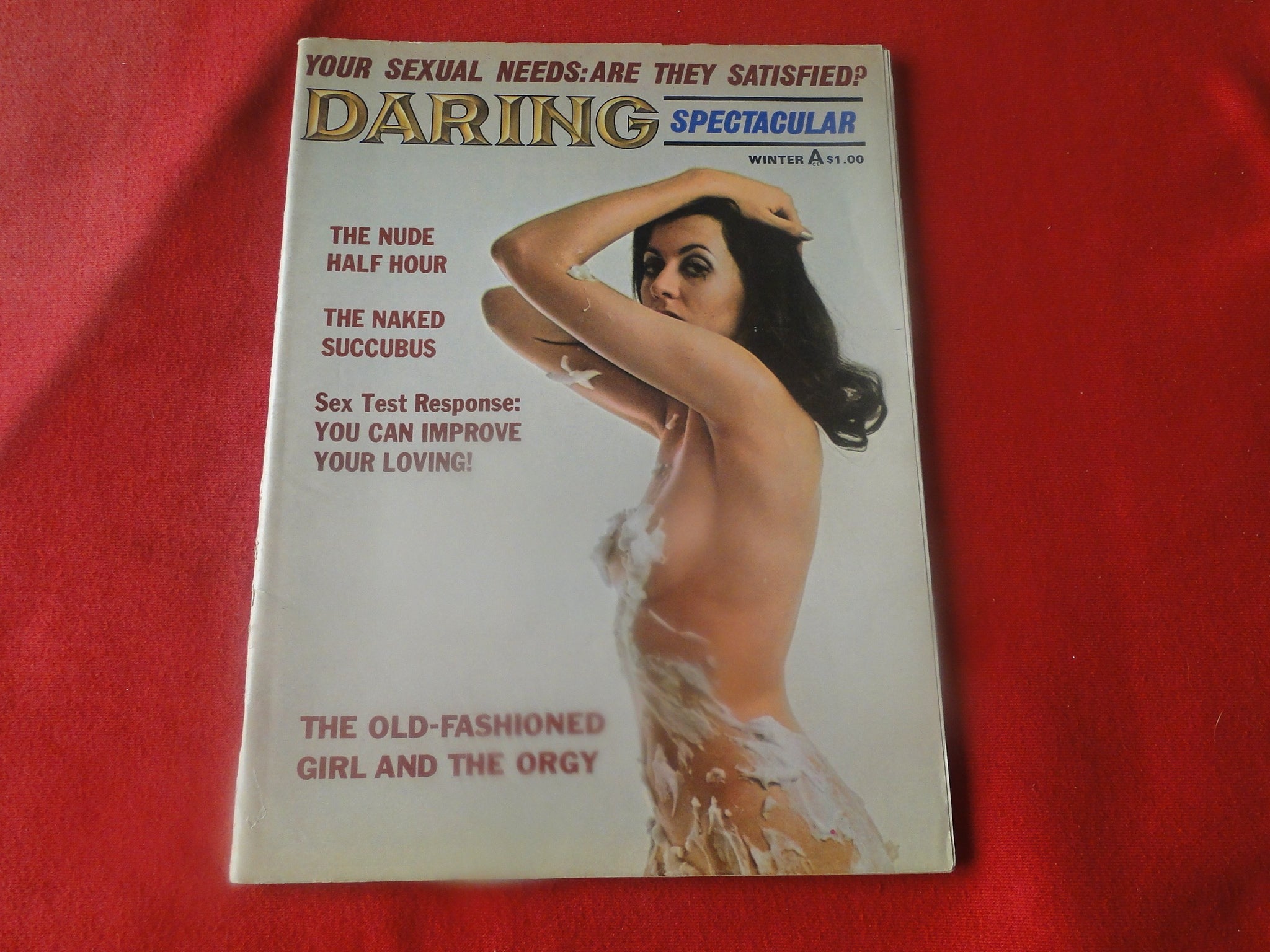 Vintage Nude Erotic Sexy Adult Magazine Daring Spectacular 1970 P10 –  Ephemera Galore