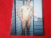 Load image into Gallery viewer, Vintage 18 Year Old + Gay Interest Chippendale Muscle Nude Male Photo   E11a
