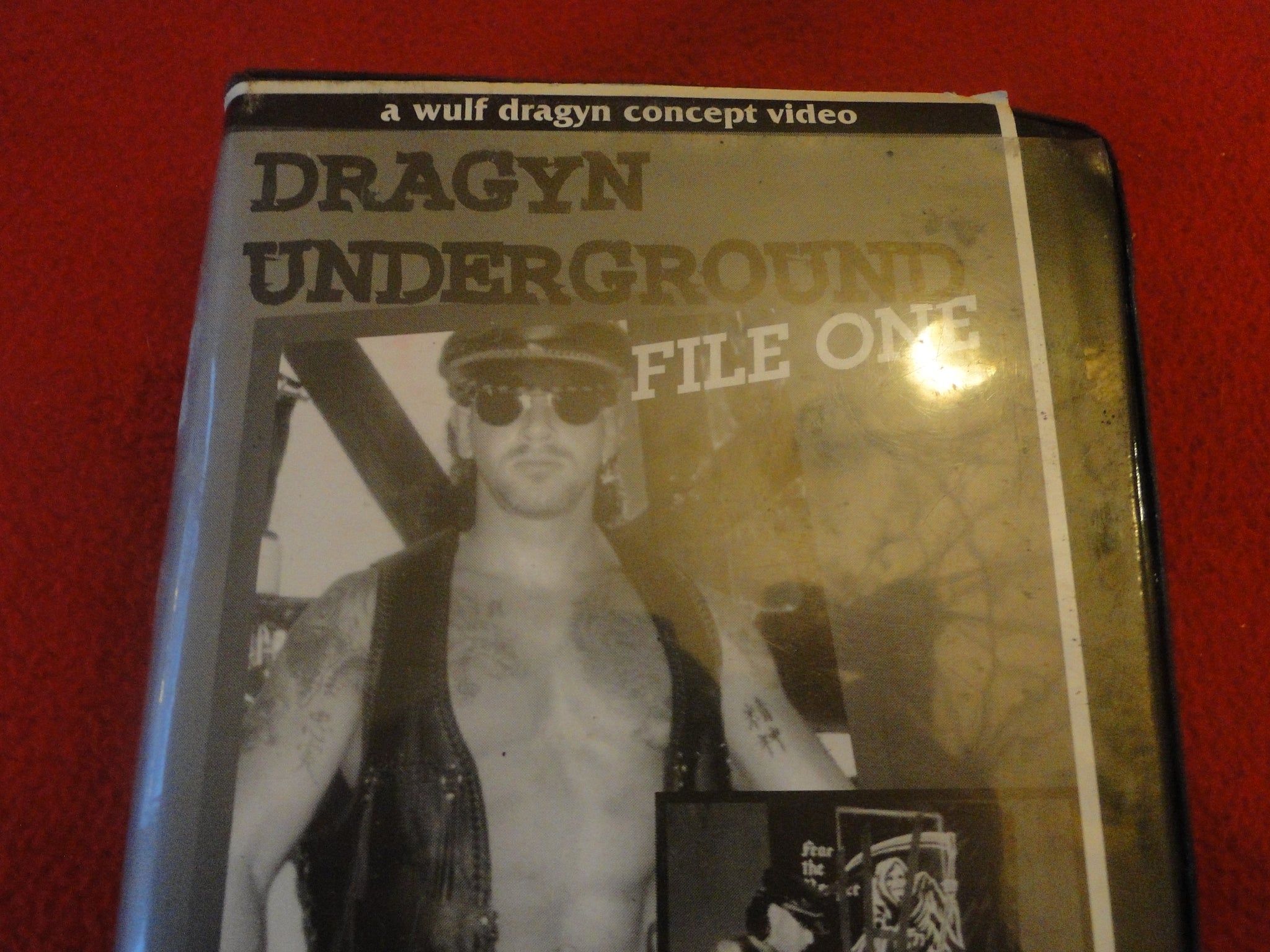 Vintage Adult Erotic XXX Gay VHS Porn Movie Dragyn Underground File On –  Ephemera Galore