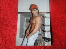 Load image into Gallery viewer, Vintage 18 Year Old + Gay Interest Chippendale Muscle Semi Nude Male Photo   E1n
