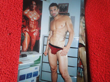 Load image into Gallery viewer, Vintage 18 Year Old + Gay Interest Chippendale Muscle Semi Nude Male Photo   E1x
