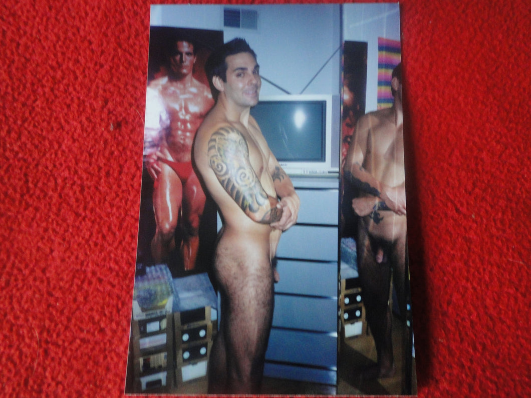 Vintage 18 Year Old + Gay Interest Chippendale Muscle Nude Male Photo   E1am