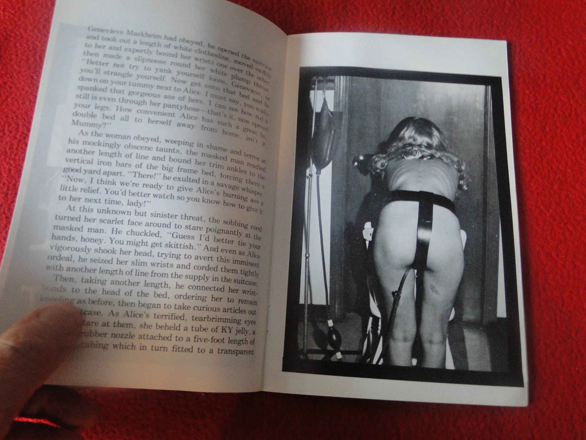 Vintage Erotic Paperback Book/Journal/Magazine Enema Rapist Photo Illu –  Ephemera Galore