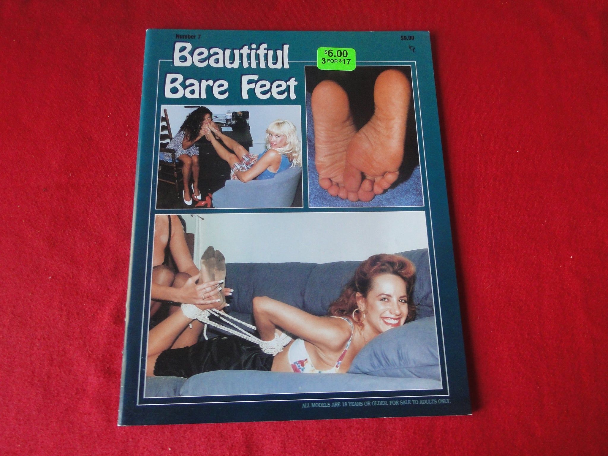 Vintage Nudes Pinups Barefeet - Vintage Nude Erotic Sexy Adult Magazine BDSM Beautiful Bare Feet G3 â€“  Ephemera Galore