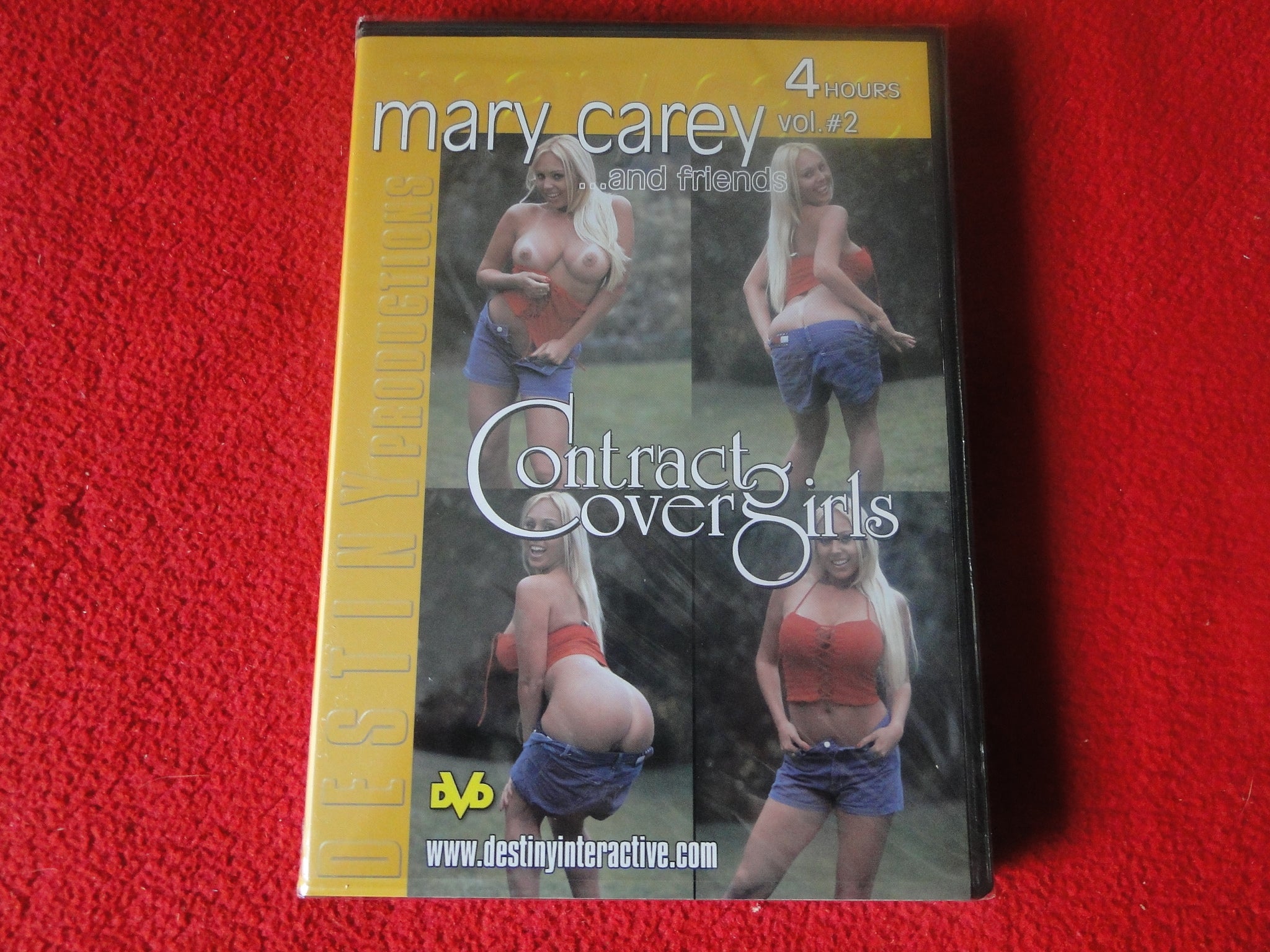 Vintage 18 Y.O. + Adult Erotic Porn XXX DVD Contract Cover Girls Mary –  Ephemera Galore