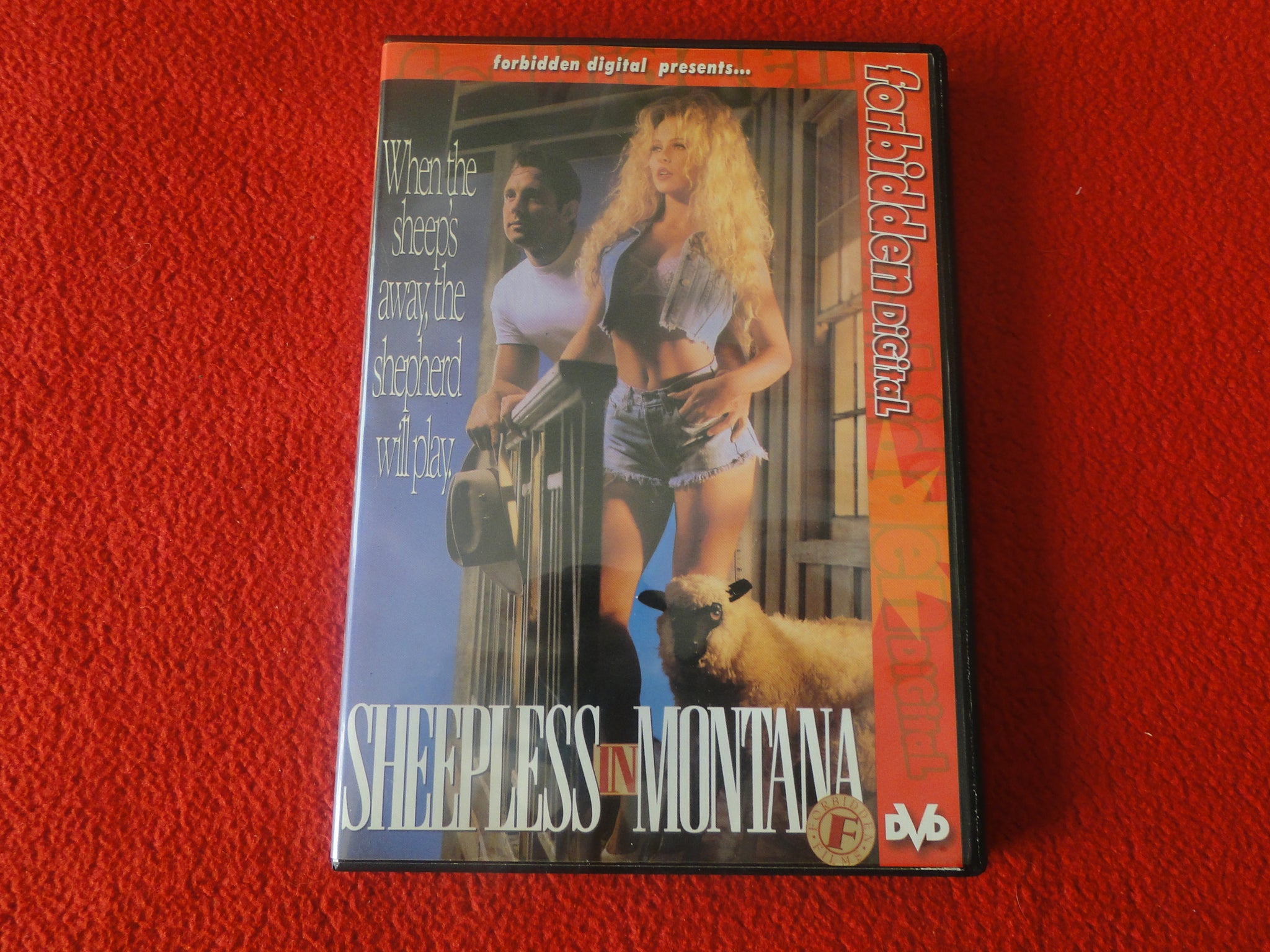 Vintage Erotic Sexy Adult DVD XXX Movie Sleepless In Montana Dyanna La –  Ephemera Galore